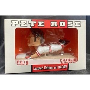 Pete Rose Charlie Hustle Bobblehead Limited Edition 10000